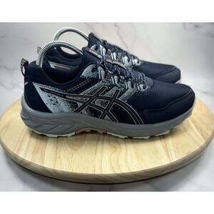 ASICS Gel Venture 9 Midnight Navy Blue Running Shoes 1012B313 Women’s Size 9